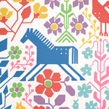Schumacher Lupita Vibrant Multi Wallpaper - Eade's Wallpaper