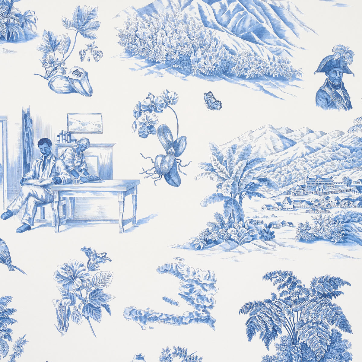 Eade’s BLUE ON IVORY