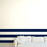 Schumacher Virginia Panel B Cobalt Wallpaper