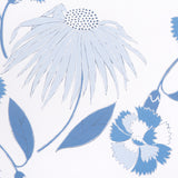 Schumacher Bouquet Toss Afternoon Blue Wallpaper