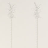 Schumacher Villa Palm Panel White/Ivory Wallpaper