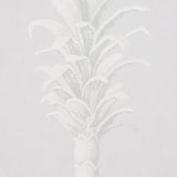 Schumacher Villa Palm Panel Grey Wallpaper