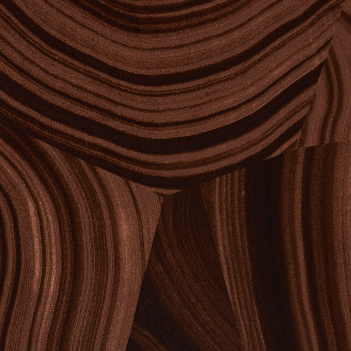 Schumacher Agate Slice Tigers Eye Wallpaper