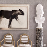 Schumacher Porphyry Grey Wallpaper - Eade's Wallpaper