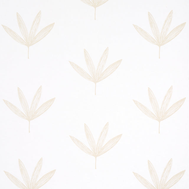 Schumacher Rue Sand Wallpaper - Eade's Wallpaper
