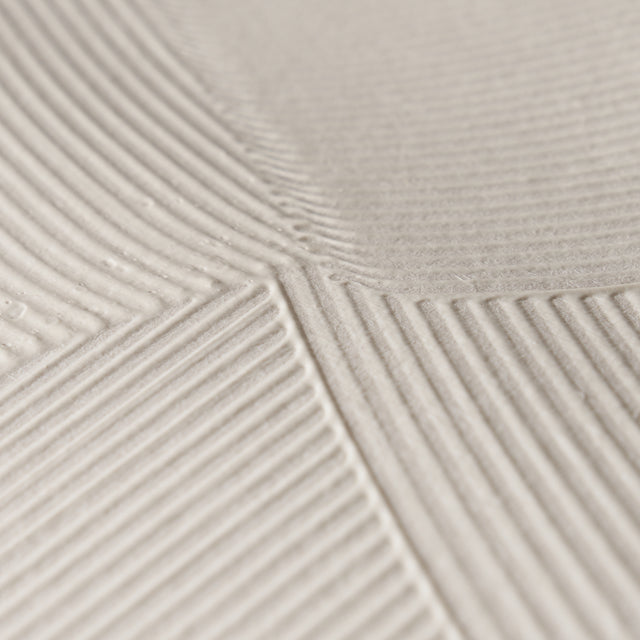 Schumacher 5013951 HAND COMBED PLASTER in CEMENT Wallpaper -