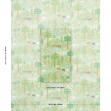 Schumacher Las Colinas Green Wallpaper - Eade's Wallpaper