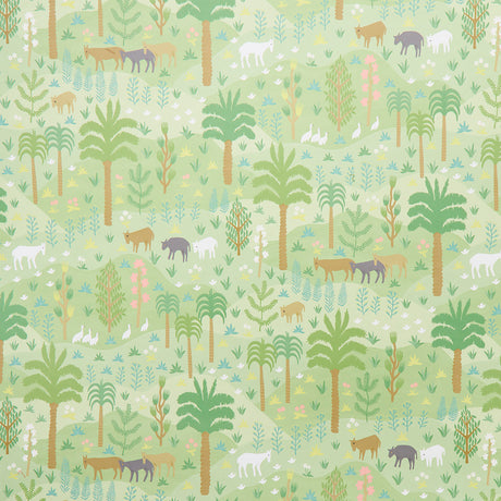 Schumacher Las Colinas Green Wallpaper - Eade's Wallpaper
