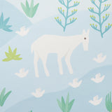 Schumacher Las Colinas Blue Wallpaper - Eade's Wallpaper