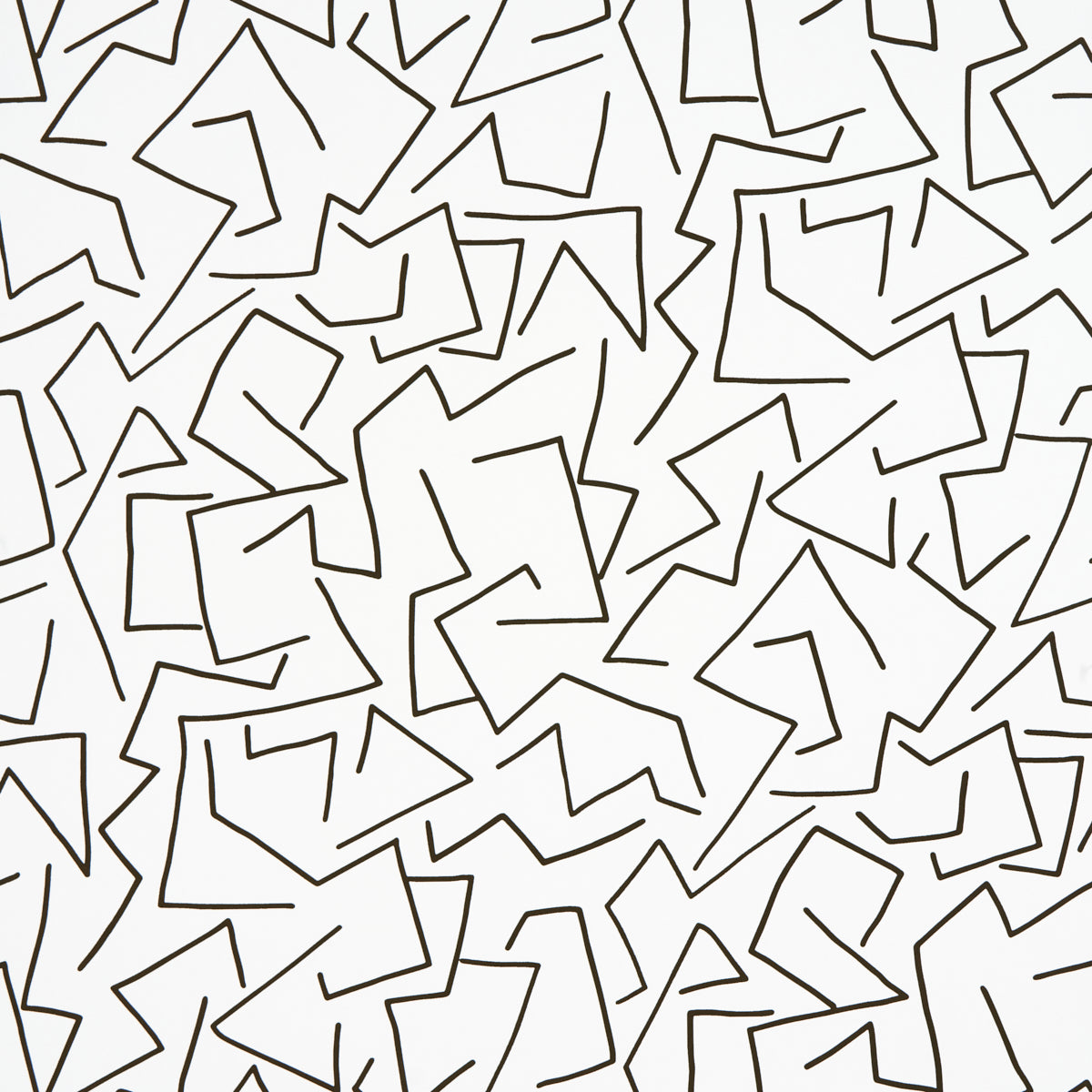 Schumacher Tangent Ivory Wallpaper - Eade's Wallpaper