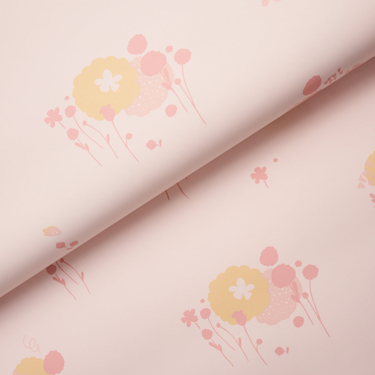 Schumacher Pom Pom Forest Blush Wallpaper - Eade's Wallpaper