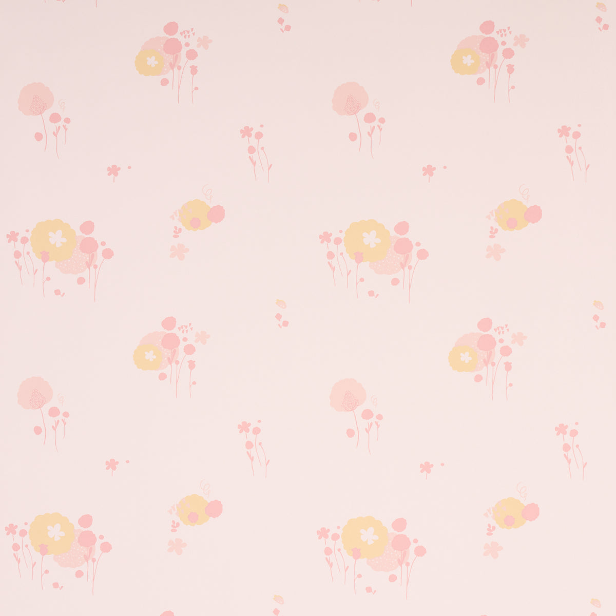 Schumacher Pom Pom Forest Blush Wallpaper - Eade's Wallpaper