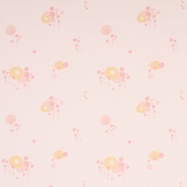 Schumacher Pom Pom Forest Blush Wallpaper - Eade's Wallpaper