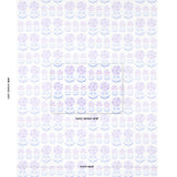 Schumacher Anjuna Floral Lilac Wallpaper