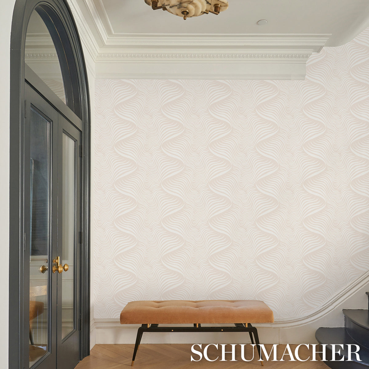 Schumacher Sauvage Natural Wallpaper - Eade's Wallpaper
