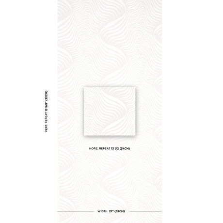Schumacher Sauvage Dove Wallpaper - Eade's Wallpaper