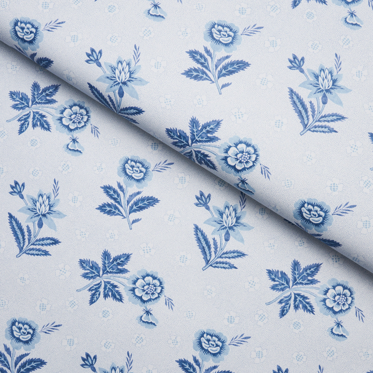 Schumacher Colline Porcelain Wallpaper