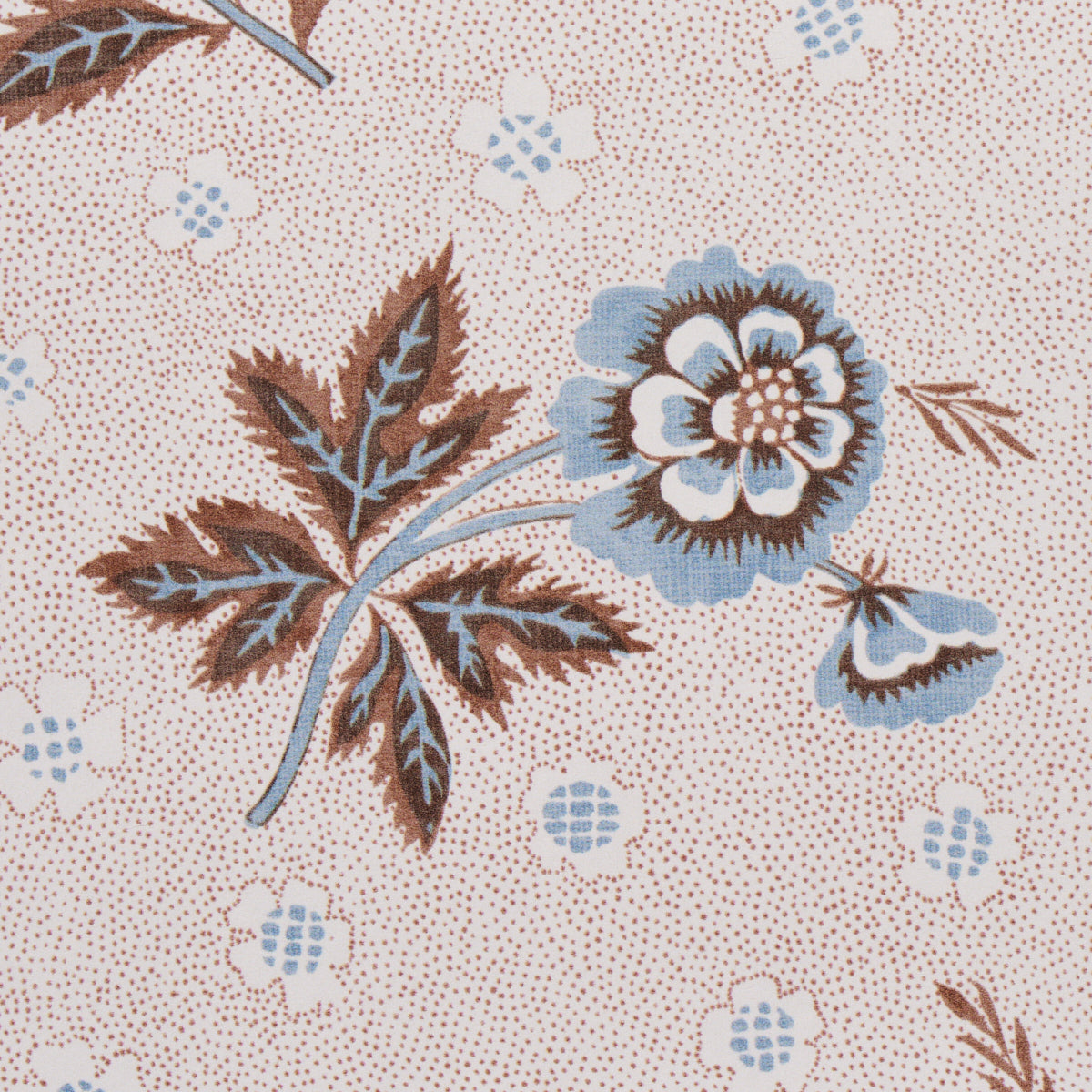 Schumacher Colline Delft & Sepia Wallpaper