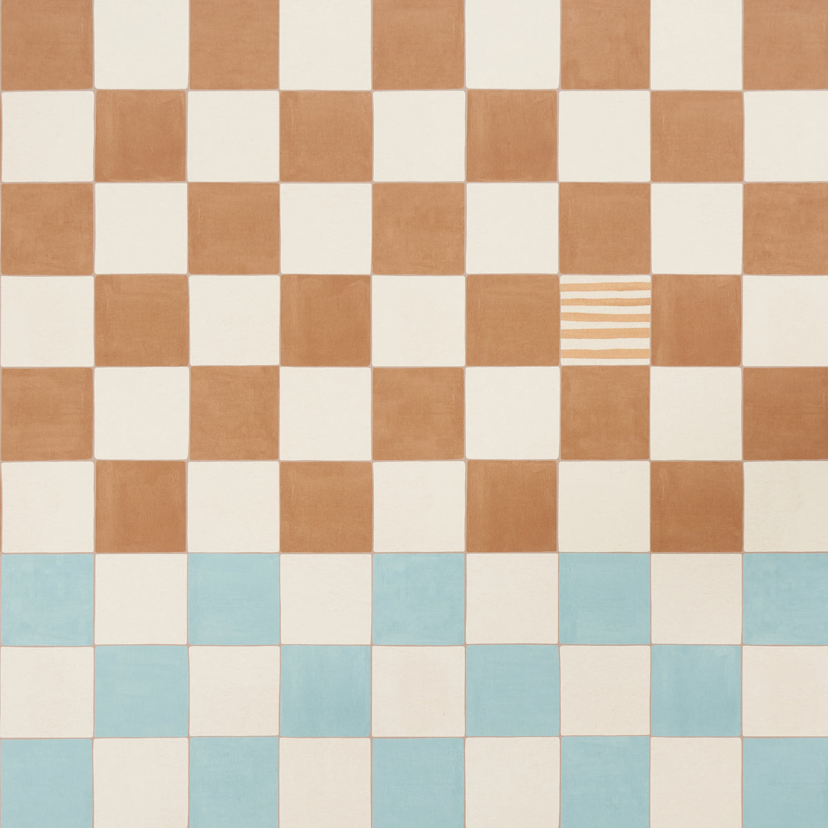 Eade’s Teal & Earthy Brown