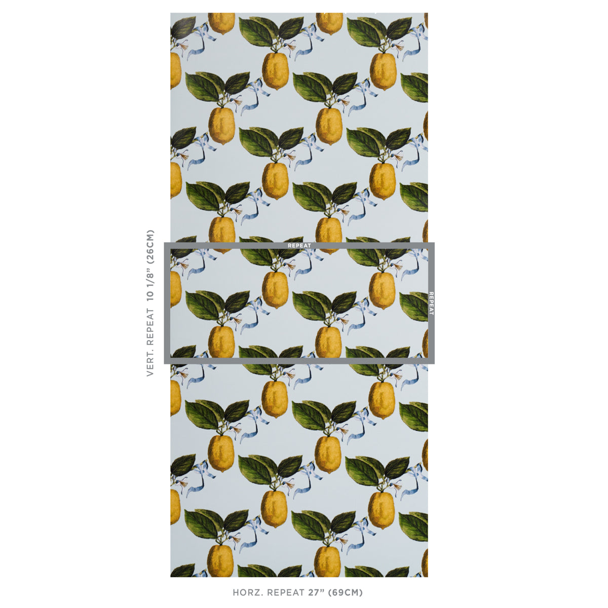 Schumacher Le Citron Sky Wallpaper - Eade's Wallpaper