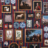 Schumacher Le Grand Tour Stripe Wallpaper - Eade's Wallpaper