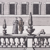 Schumacher Piazza Firenze Panel Set Grisaille Wallpaper - Eade's Wallpaper