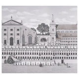 Schumacher Piazza Firenze Panel Set Grisaille Wallpaper - Eade's Wallpaper