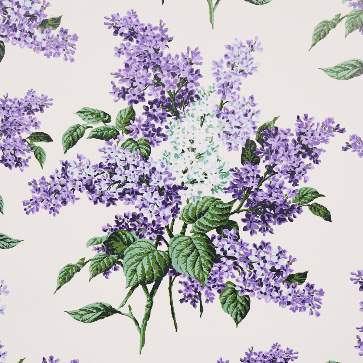 Schumacher Proust'S Lilacs Purple Wallpaper - Eade's Wallpaper