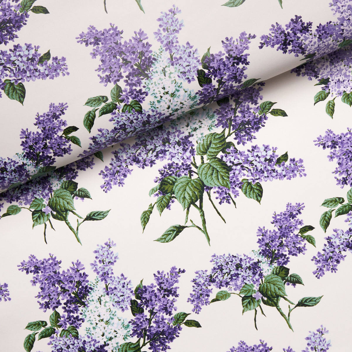 Schumacher Proust'S Lilacs Purple Wallpaper - Eade's Wallpaper