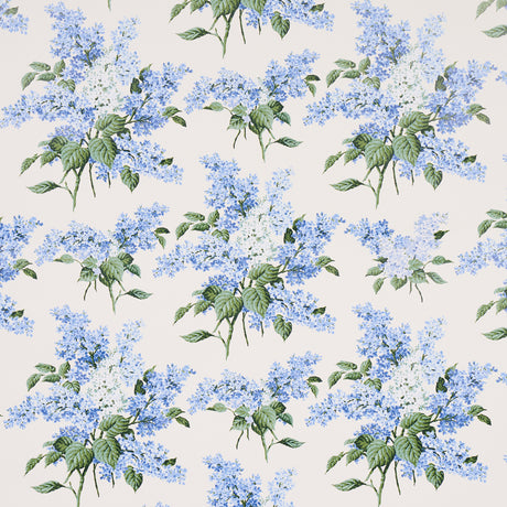 Schumacher Proust'S Lilacs Blue Wallpaper - Eade's Wallpaper
