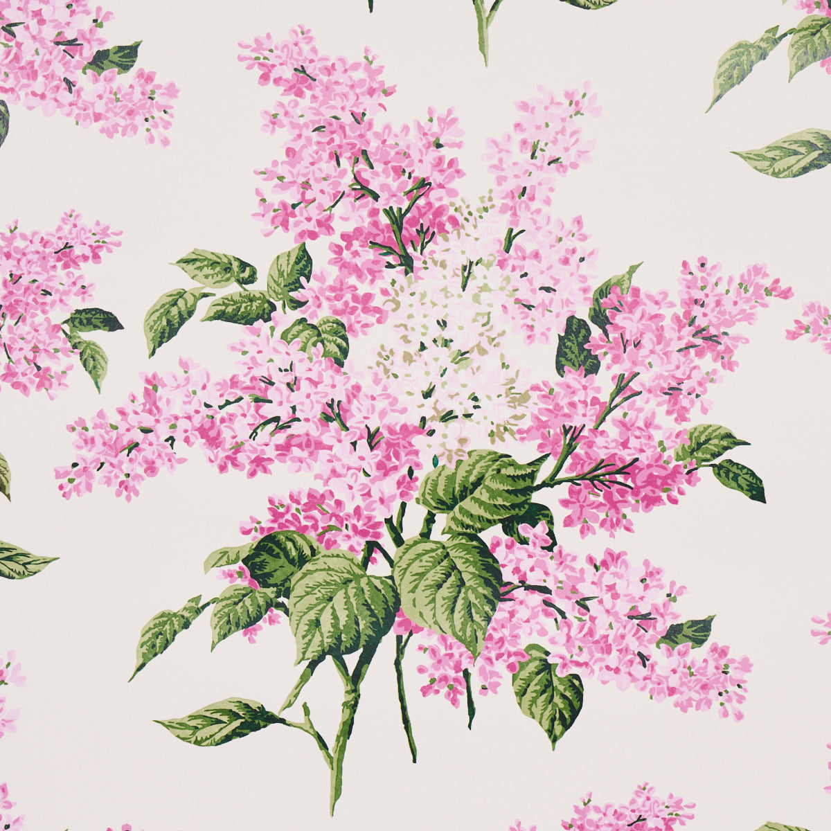 Schumacher Proust'S Lilacs Pink Wallpaper - Eade's Wallpaper