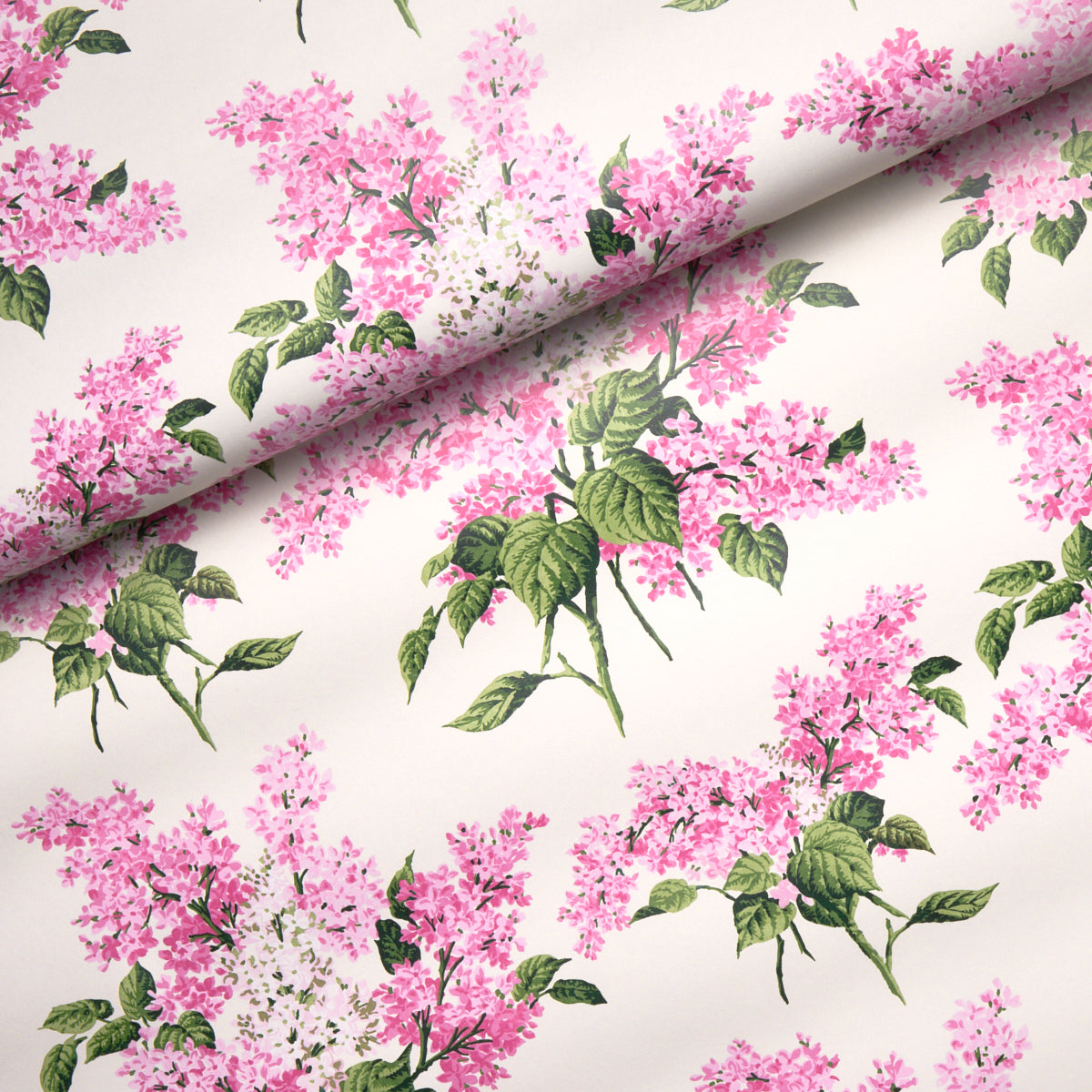 Schumacher Proust'S Lilacs Pink Wallpaper - Eade's Wallpaper