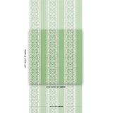 Schumacher Jasmine Leaf Green Wallpaper