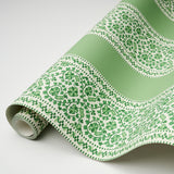 Schumacher Jasmine Leaf Green Wallpaper