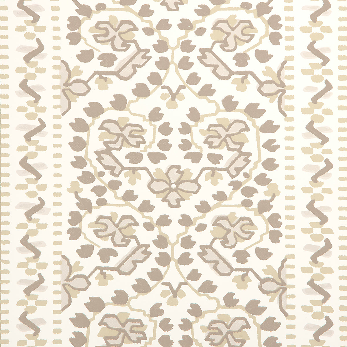 Schumacher Jasmine Neutral Wallpaper