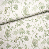 Schumacher Chinoiserie Vine Leaf Green Wallpaper