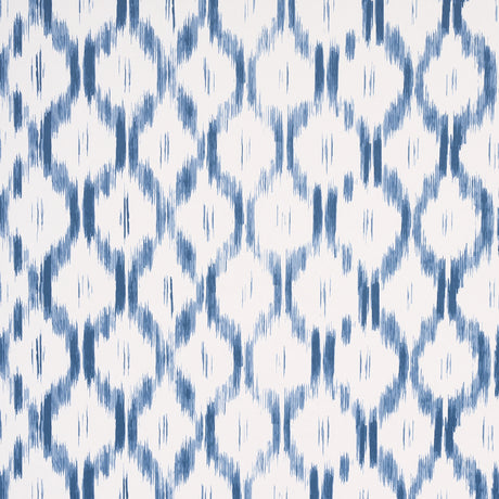 Schumacher Santa Monica Indigo Wallpaper - Eade's Wallpaper