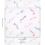 Schumacher Beth Multi On Ivory Wallpaper