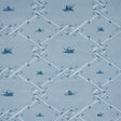 Schumacher Ouvrez Moi Blue Wallpaper - Eade's Wallpaper