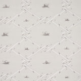 Schumacher Ouvrez Moi Grey Wallpaper - Eade's Wallpaper