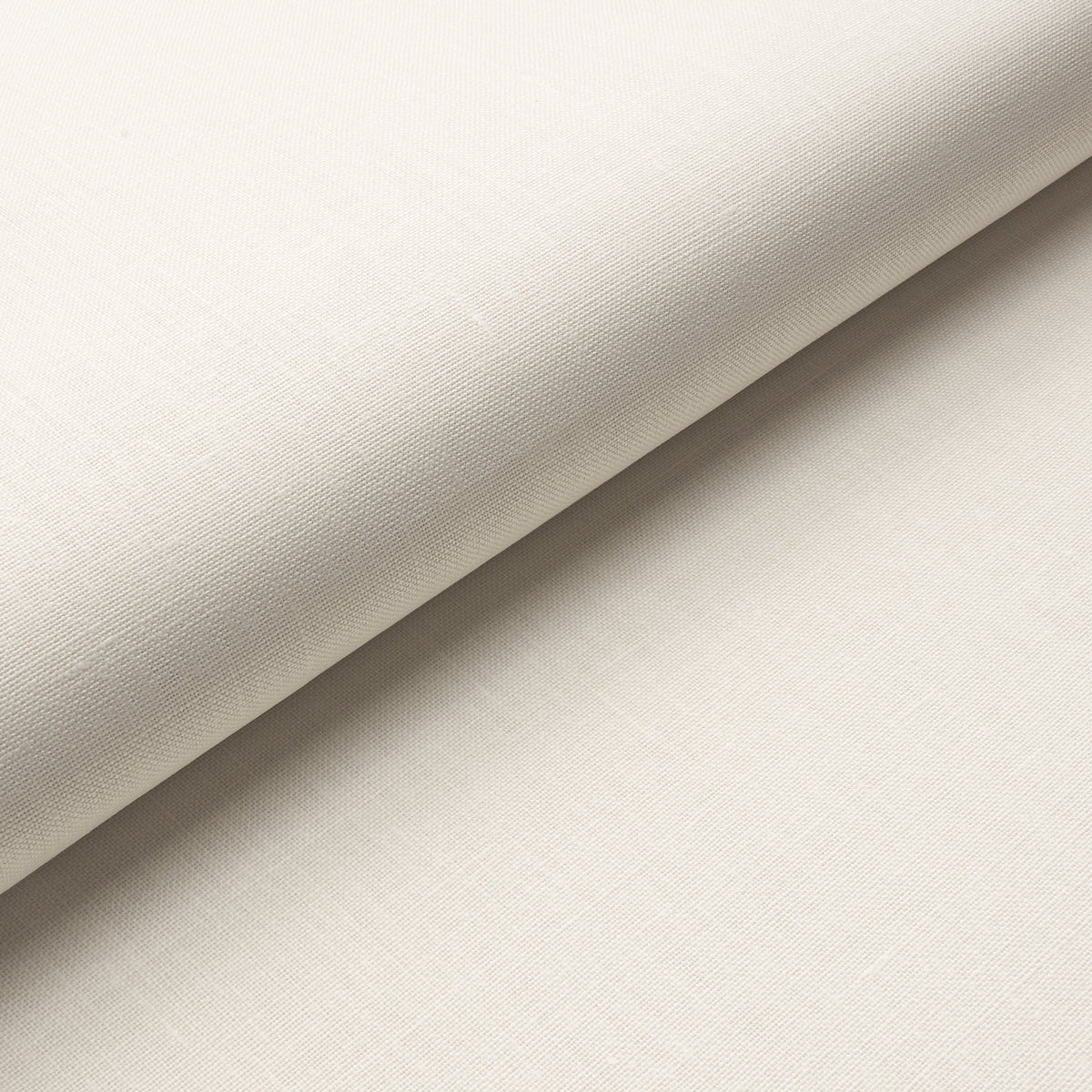 Schumacher Performance Linen Wallcovering Ivory Wallpaper