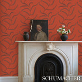 Schumacher Caterpillar Leaf Tomato Wallpaper