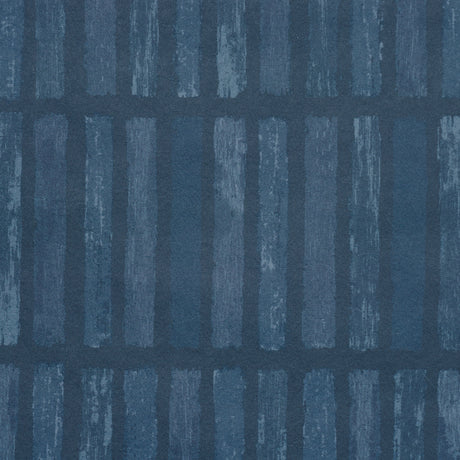 Schumacher 5014592 WABI-SABI in DARK BLUE Wallpaper - BACKDR