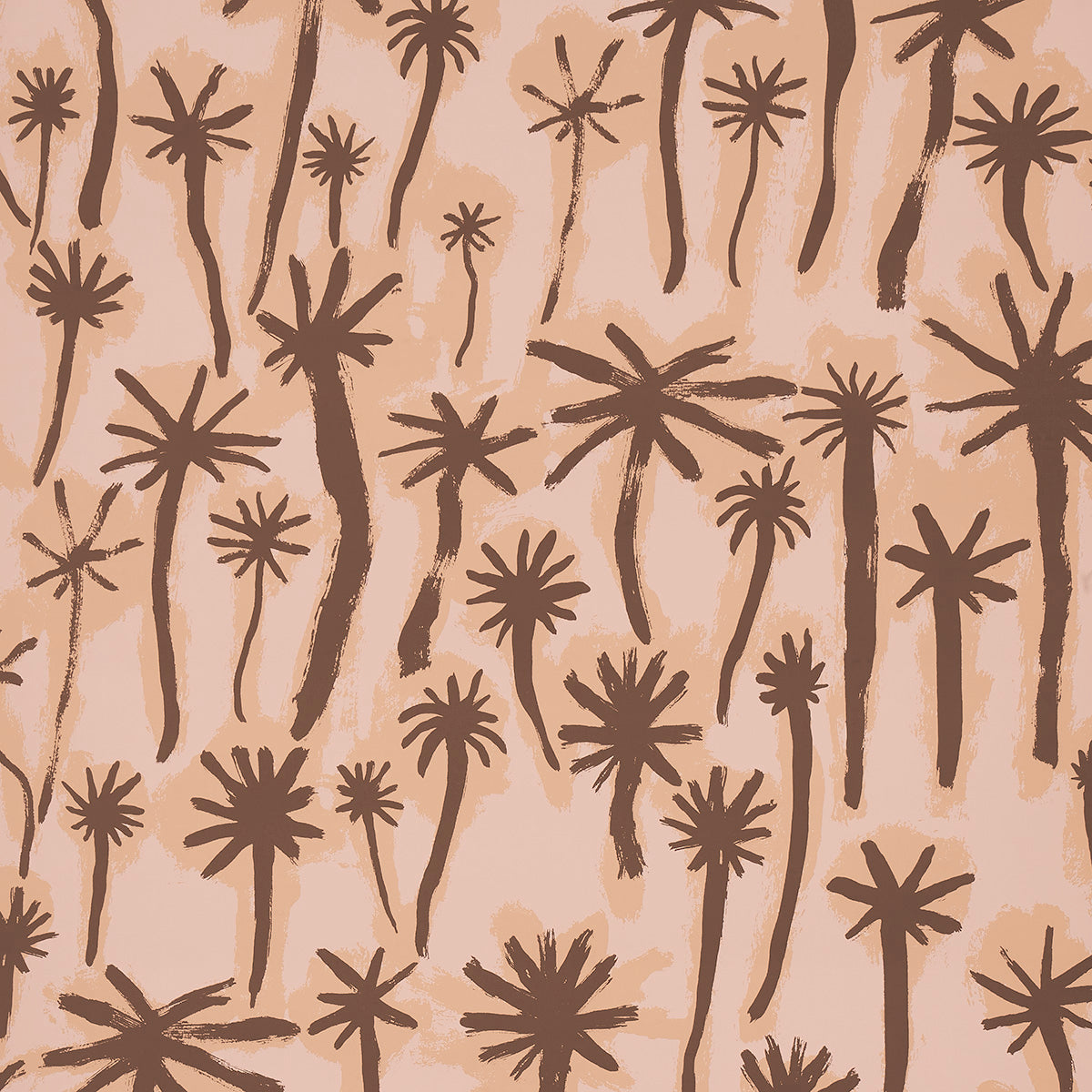 Schumacher Palmitas Coral Wallpaper - Eade's Wallpaper