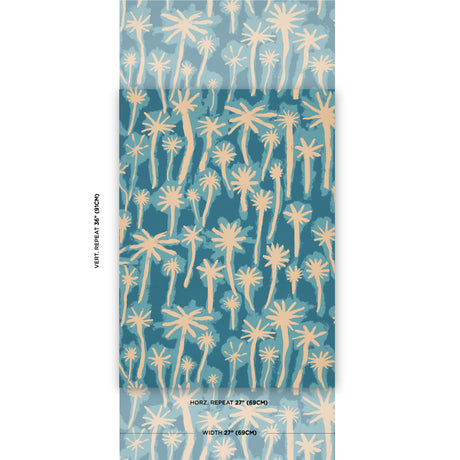 Schumacher Palmitas Bahama Wallpaper - Eade's Wallpaper