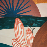 Schumacher Desert Scape Panel Set Prismatic Wallpaper