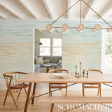 Schumacher Terra Panel Set Jade Wallpaper - Eade's Wallpaper