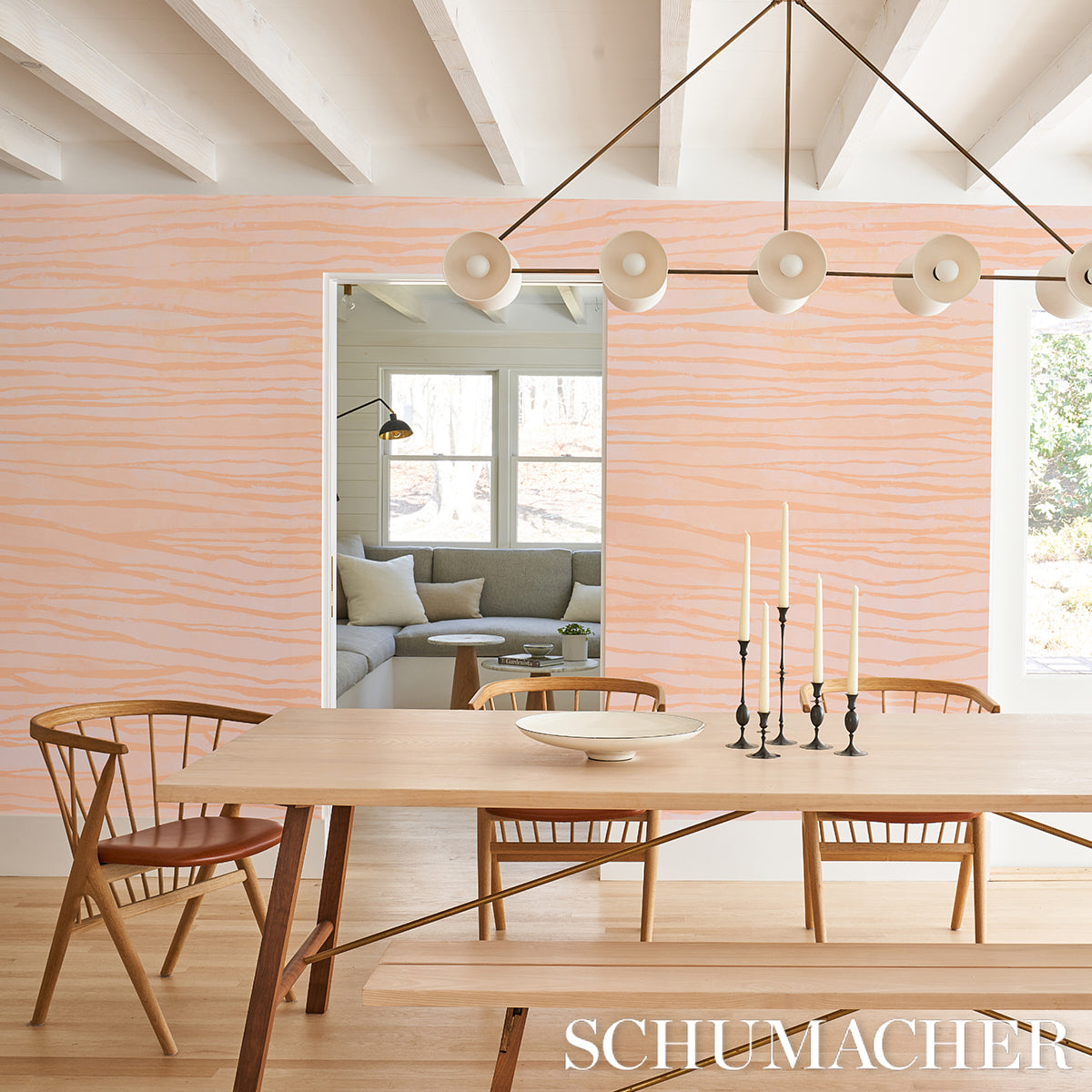 Schumacher Terra Panel Set Canyon Wallpaper - Eade's Wallpaper