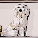 Schumacher Natalie’S Library Mocha Wallpaper - Eade's Wallpaper