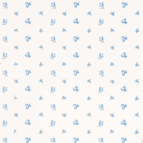Schumacher Margie Floral Porcelain Wallpaper - Eade's Wallpaper